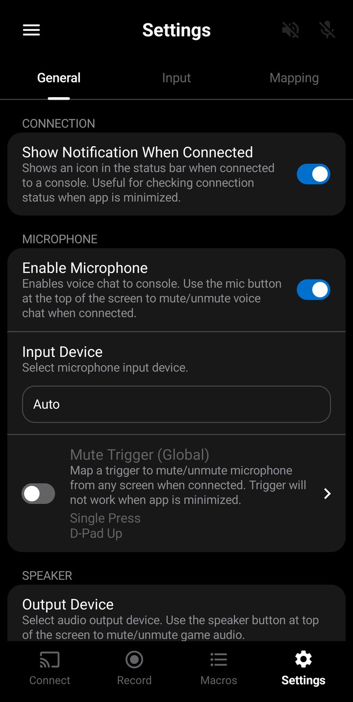 General Settings